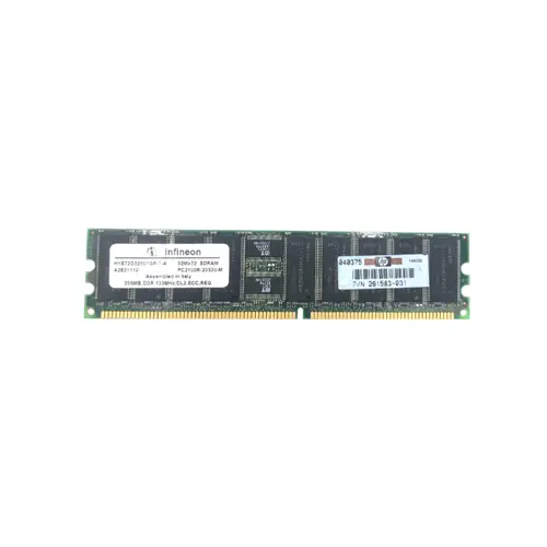 HYS72D32501GR-7-A - Infineon 256MB DDR-266MHz PC2100 ECC Registered C…