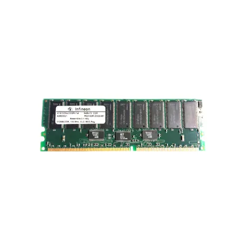 HYS72D64000GR-7-A - Infineon 512MB DDR-266MHz PC2100 ECC Registered C…
