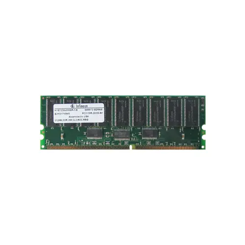 HYS72D64000GR-7-B - Infineon 512MB DDR-266MHz PC2100 ECC Registered C…