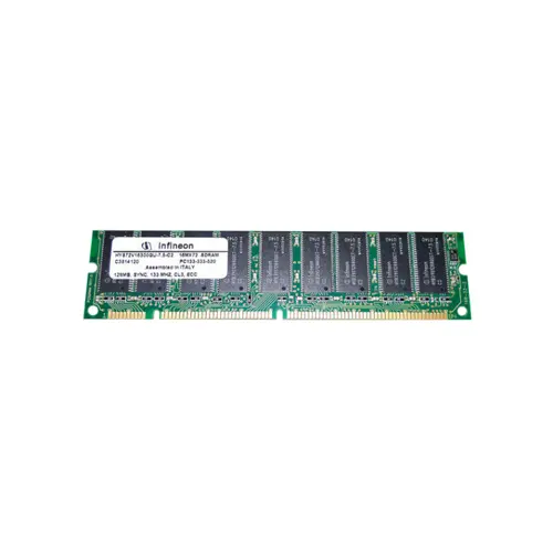 HYS72V16300GU-7.5-C2 - Infineon 128MB 133MHz PC133 ECC Unbuffered CL3…