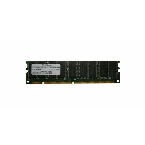 HYS72V64220GU-7.5-C2 - Infineon 512MB SDRAM 100MHz PC100 ECC Unbuffer…