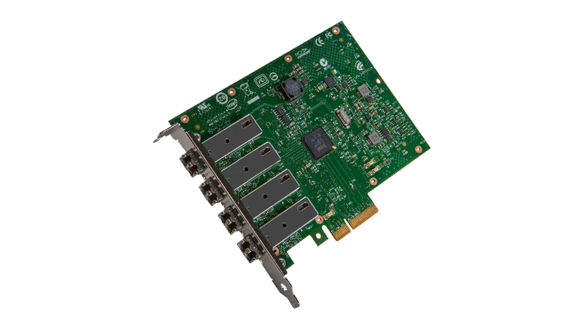 I350F4BLK - Intel Ethernet Server Adapter I350-F4 - PCI Express x4 - …