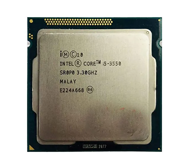 I5-3550 - Intel Core 4-Core 3.30GHz 5GT/s DMI 6MB L3 Cache Socket FCL…