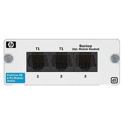 J8453A - HP Procurve Secure ROuter DL 2xt1/frt1 DL Expansion Module w…
