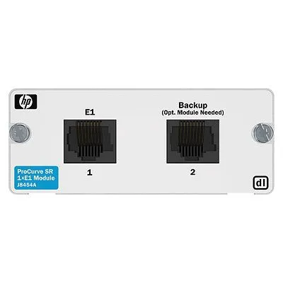 J8454A - HP ProCurve Secure Router dl 1xE1 Module