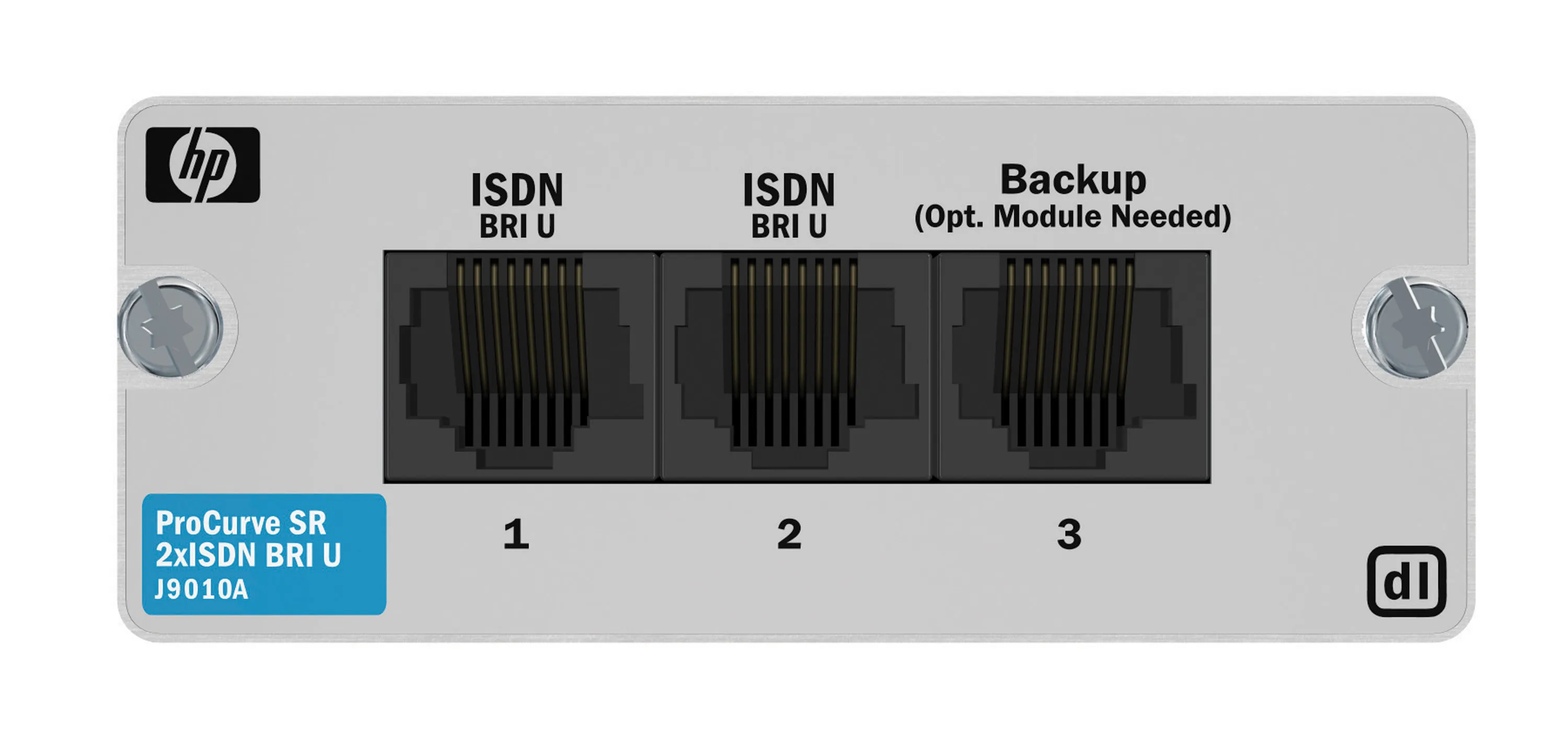 J9010A - HP ProCurve Secure Router dl 2-Port ISDN BRI U Module 2 x IS…