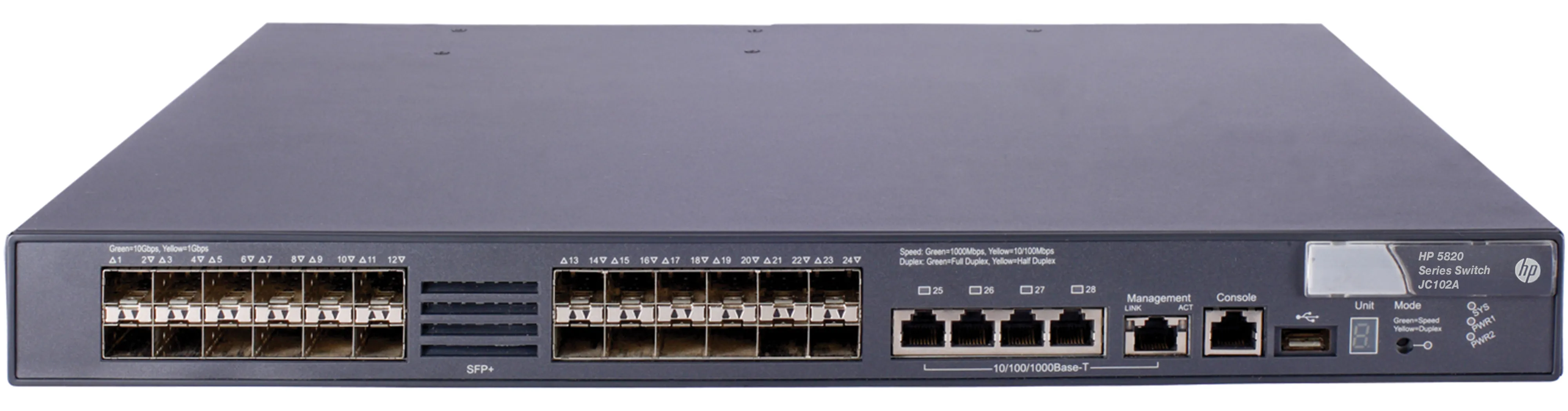 HPE FlexFabric 5820X 24XG SFP Switch JC102B hpe-flexfabric-5820x-24xg-sfp-switch-jc102b