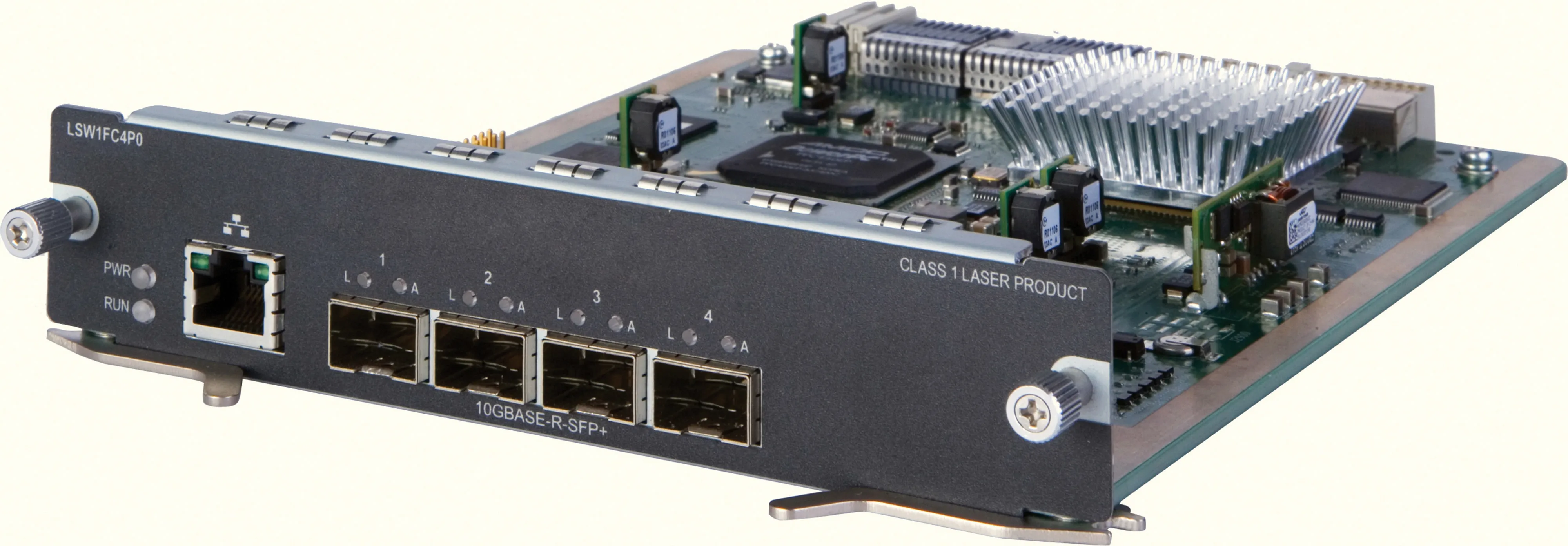 JC530A - HP Quad-Port 8 / 4 / 2Gb/s SFP+ Module for FlexFabric 5820 S…