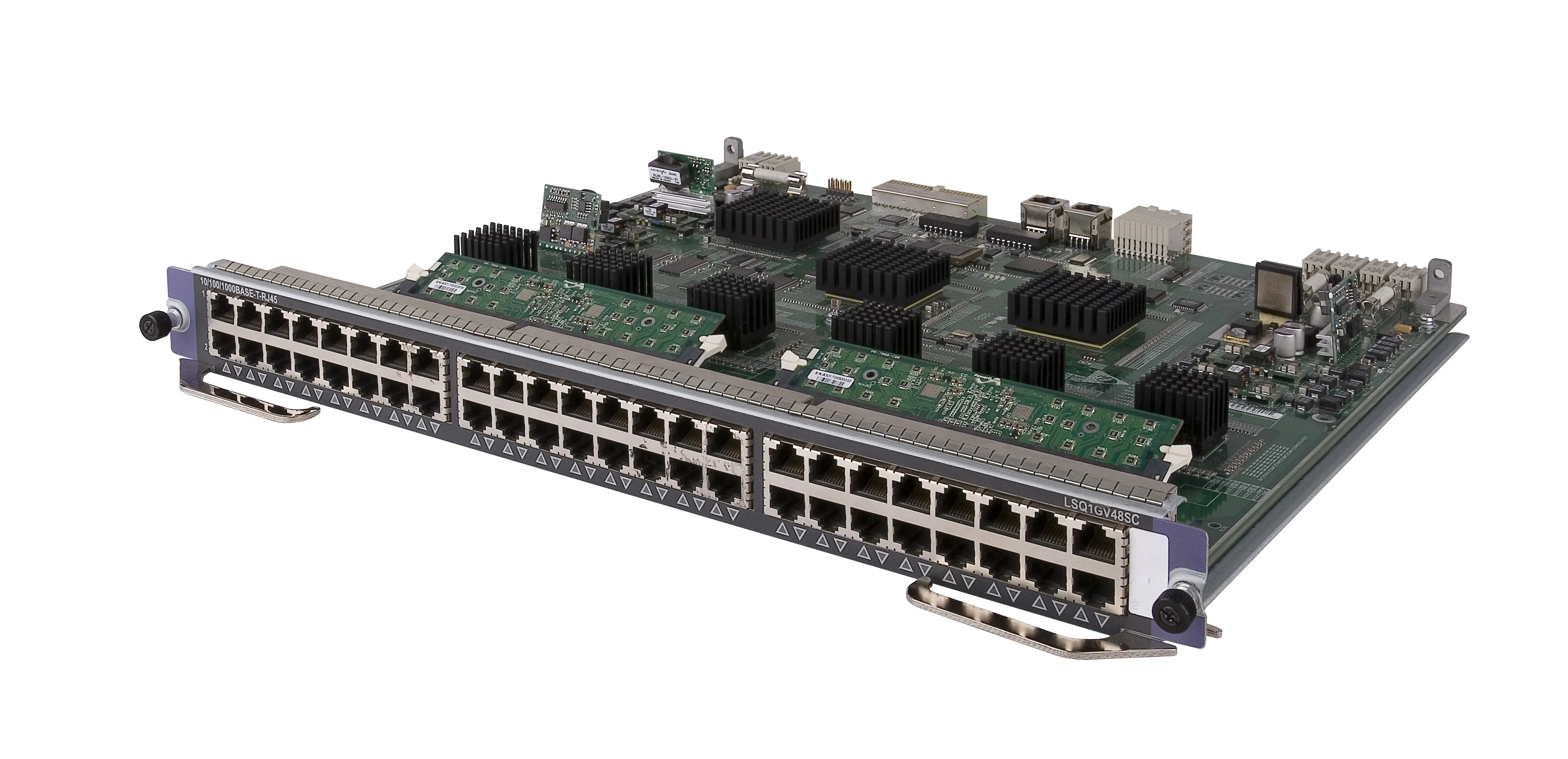 JC709A - HP 48-Port 1000Base-T POE Upgraded SC TAA Switch Module