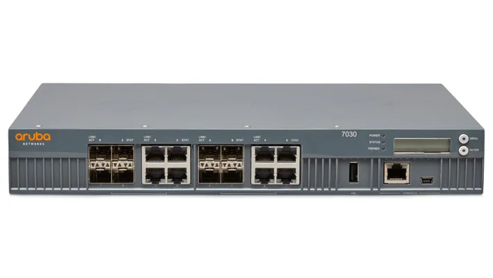JW689A - HP / Aruba 7030 64 Ap 8-Port RJ-45 GbE Wireless LAN Controll…