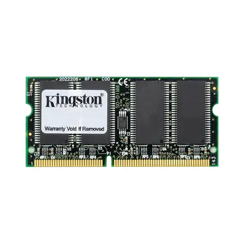 KTCP160032 - Kingston 32MB 66MHz PC66 non-ECC Unbuffered 144-Pin SoDi…