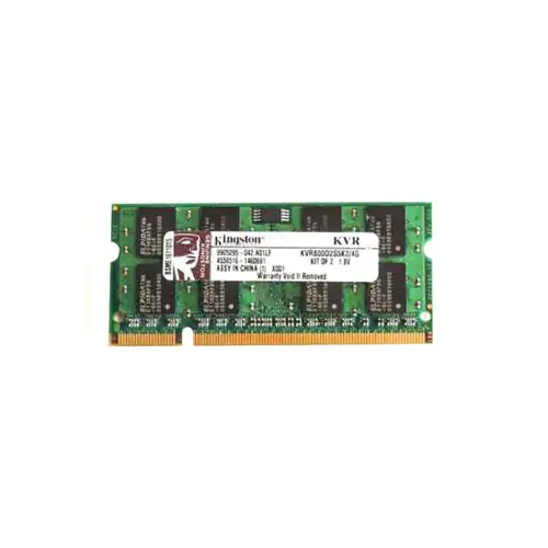 KVR800D2S5K2/4G Kingston 4GB Kit (2x2GB) SODIMM 200-Pin Memory