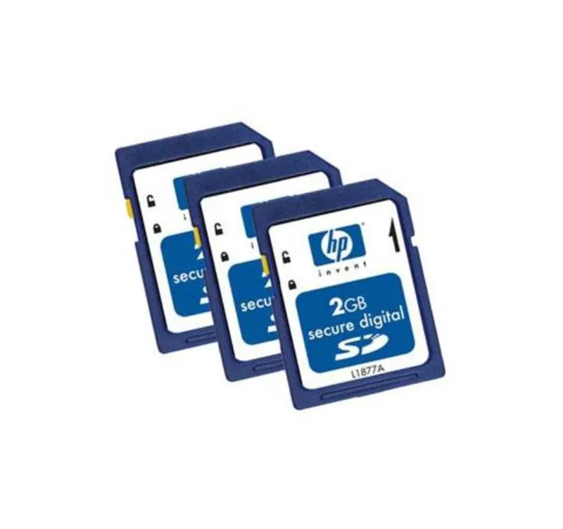 L1877A - HP 2GB SD Flash Memory Card