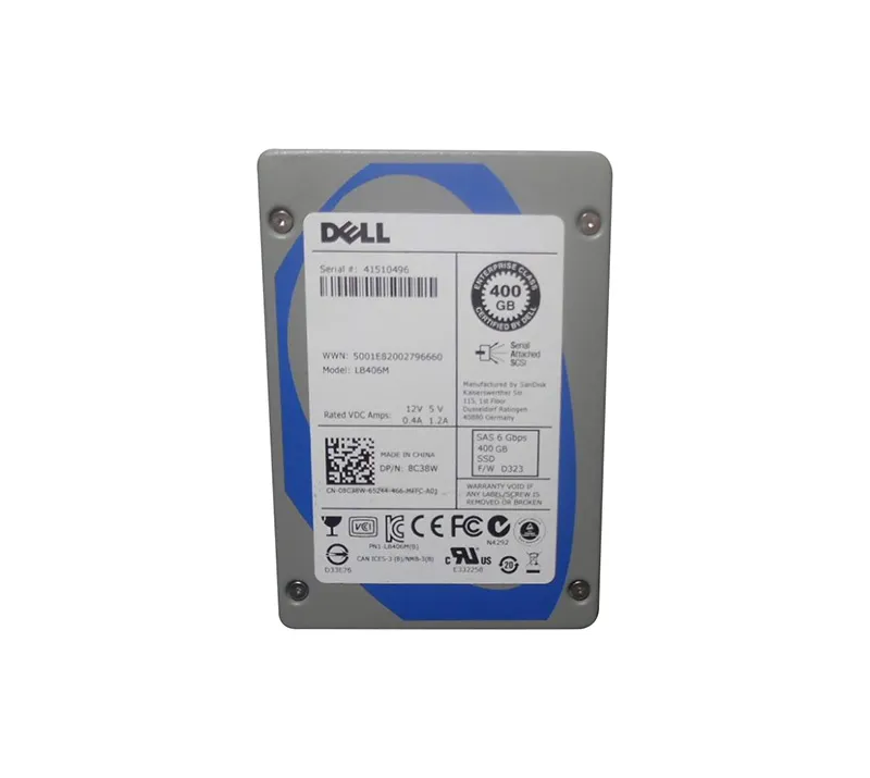 LB406M - Dell EqualLogic Enterprise Plus 400GB SAS 6Gb/s SFF 2.5-inch…