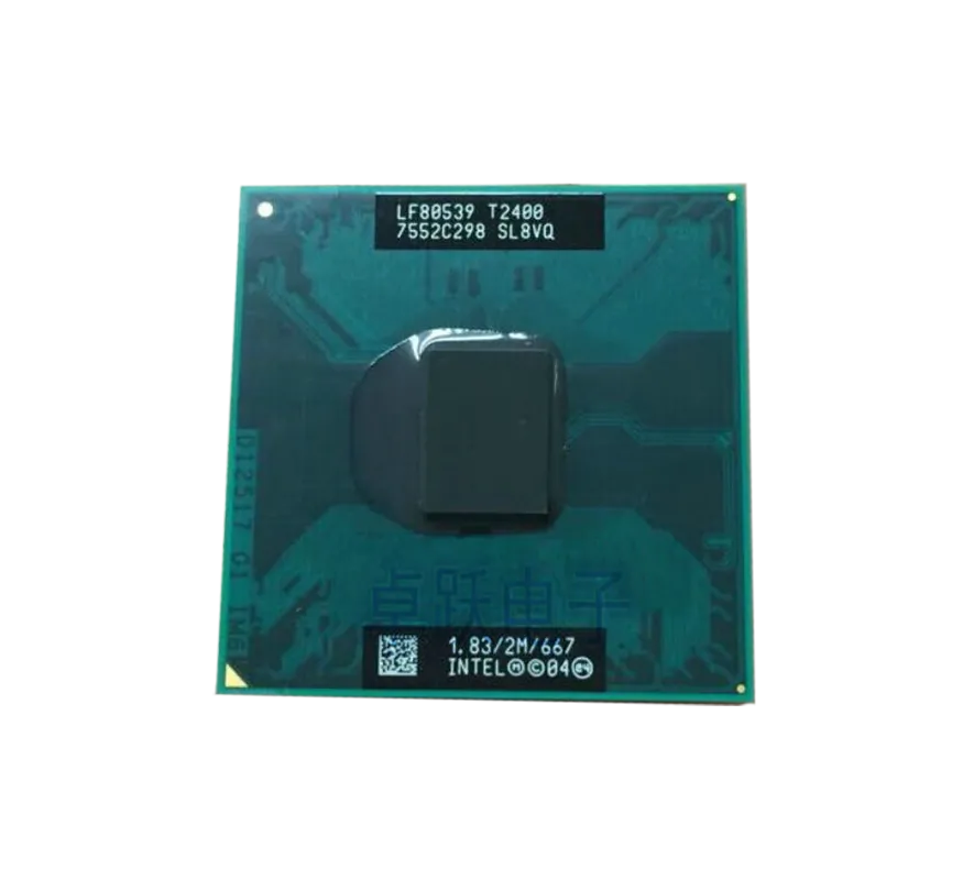 LF80539GF0342M - Intel Core Duo T2400 Dual Core 1.83GHz 667MHz FSB 2M…