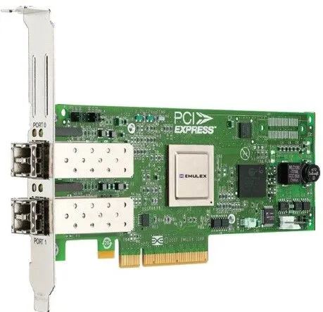 LP11002 - Fujitsu LightPulse 2-Port 4GB/s Fibre Channel PCI-Express-x…