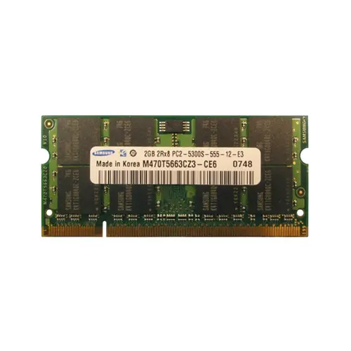 M470T5663CZ3-CE6 - Samsung 2GB DDR2-667MHz PC2-5300 non-ECC Unbuffere…