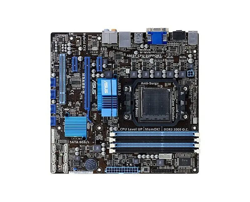 ASUS M5A88-M 880G＋SB850 Socket AM3+ FX対応 microATX