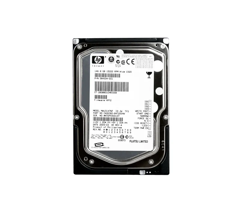MAU3147NP - Toshiba Enterprise 147 GB 3.5 Internal Hard Drive - Ultra…