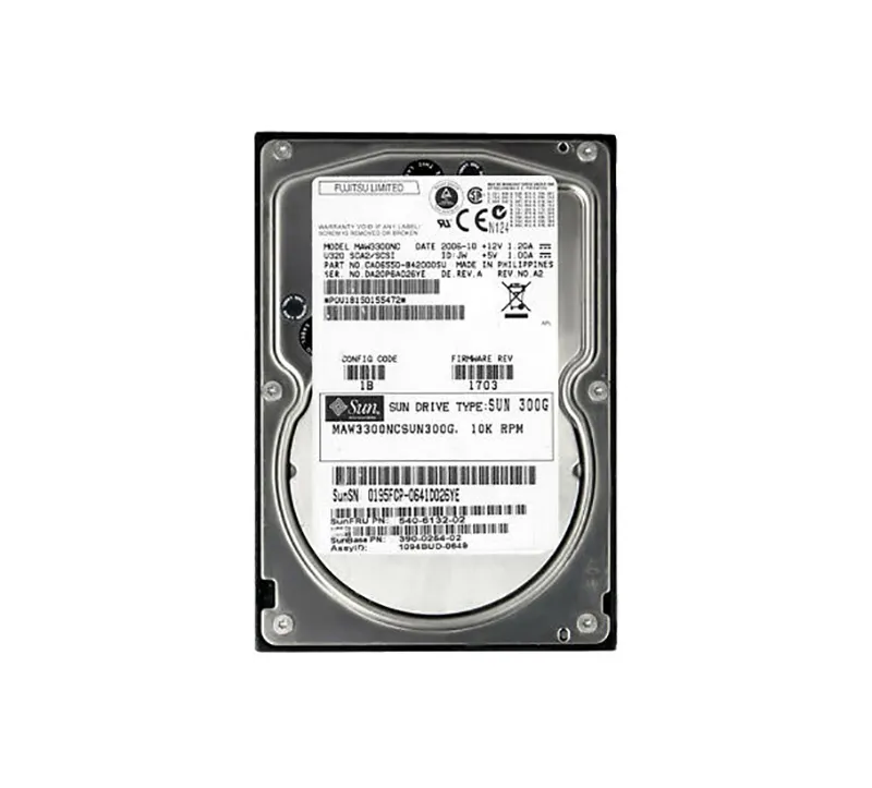 MAW3300NCSUN300G - Sun 300GB 10000RPM Ultra-320 SCSI 80-Pin 3.5-inch …