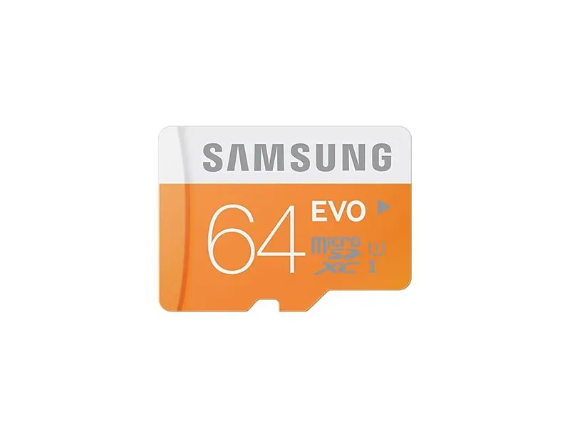 MB-MP64D - Samsung Evo 64GB Class 10 microSDXC Flash Memory Card with…