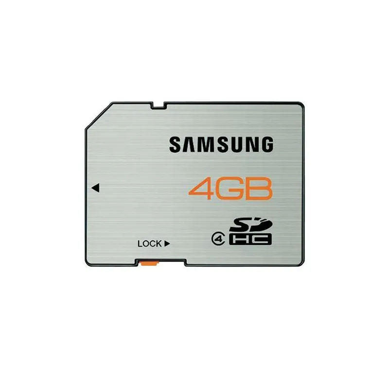 MB-SS4GA - Samsung 4GB Class 4 SDHC Flash Memory Card