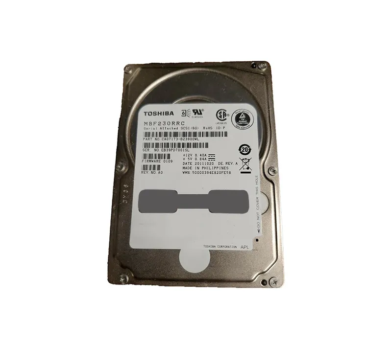 MBF230RRC - Toshiba 300GB 10000RPM SAS 6Gb/s 2.5-inch Hard Drive