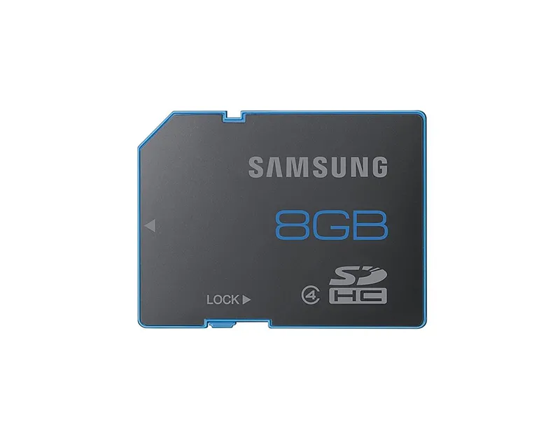 MBSP8GVCGA1A-VD - Samsung 8GB 9-Pin Class 4 SDHC Flash Memory Card