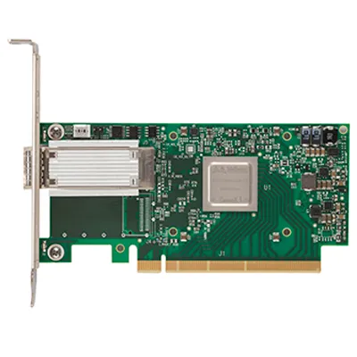 MCX415A-CCAT - Mellanox ConnectX-4 Single Port 100GbE QSFP28/QSFP+/QS…
