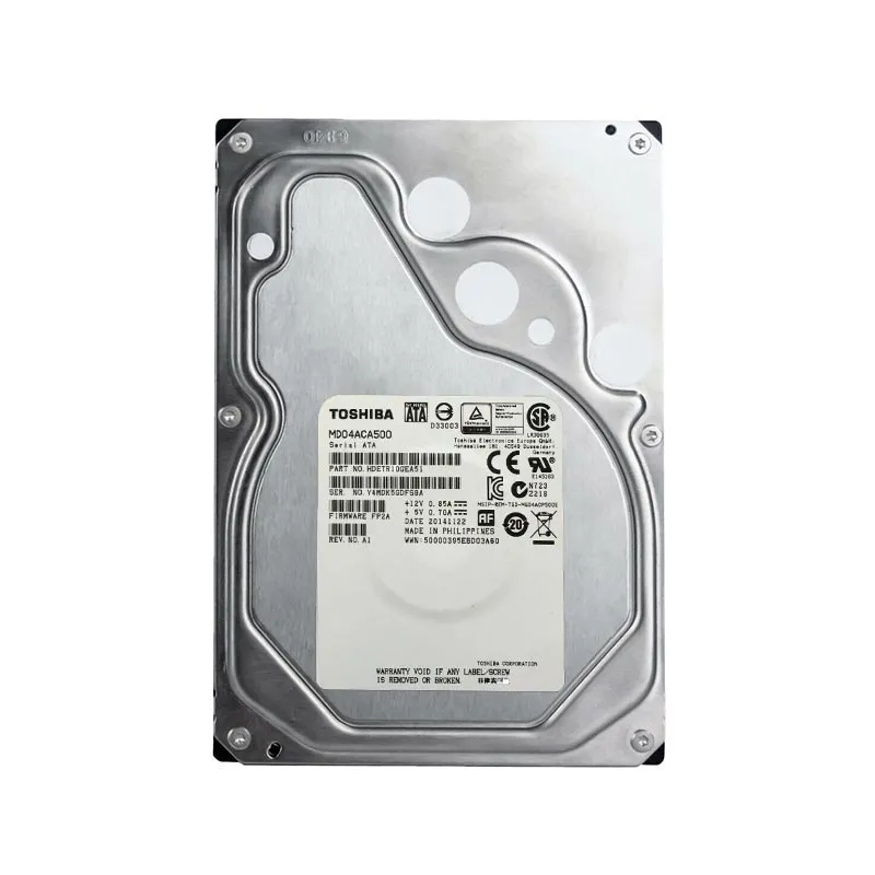 全国送料無料の通販 MD04ACA500 - Toshiba Enterprise Capacity MD04 Series 5TB 外付けハードディスク・ドライブ