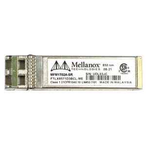 MFM1T02A-LR - Mellanox 10Gb/s 10GBase-LR 1310nm 10Km SFP+ Transceiver…