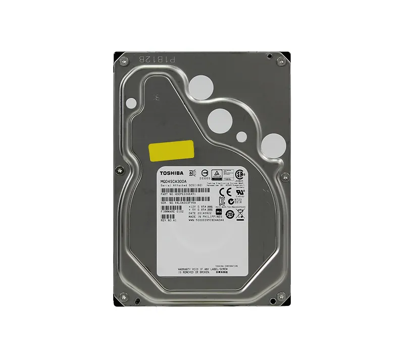 MG04SCA300A - Toshiba Enterprise 3TB 7200RPM SAS 6GB/s 64MB Cache 3.5…