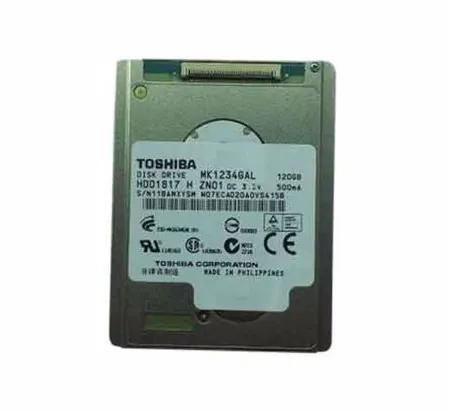 Samsung Hs12yha 1.8 Zif 120gb Hdd Toshiba MK1231GAL 120GB IDE