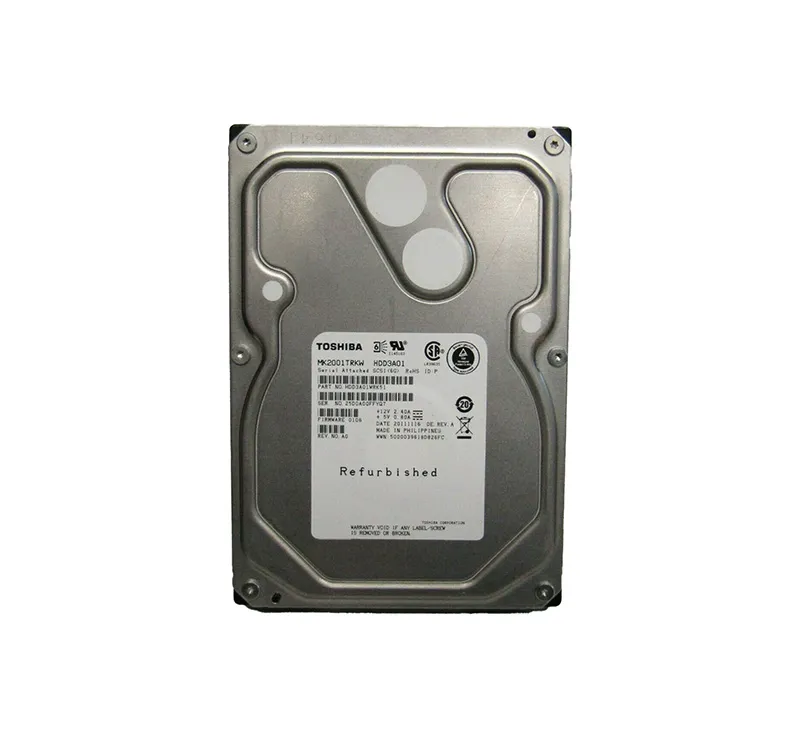 MK2001TRKW - Toshiba 2TB 7200RPM SAS 6Gb/s 3.5-inch Hard Drive