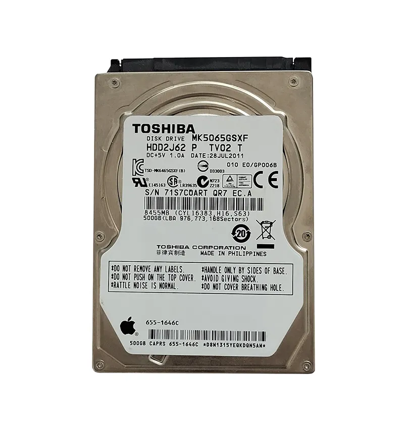 mk5065gsxf、e0?/ gp006b、hdd2j62?P tv02?T、Toshiba 500?GB SATA 2.5ハードドライブ Toshiba MK5065GSXF 500 GB SATA 2.5-inch Internal Hard Drive