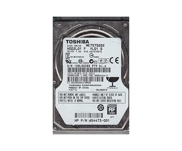 MK7575GSX - Toshiba 750GB 5400RPM 8MB Cache 2.5-inch SATA 3GB/s Lapto…