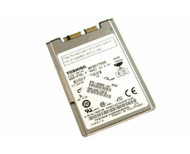 MK8016GSG - Toshiba 80GB 5400RPM 8MB Cache SATA-150 1.8-inch Laptop H…