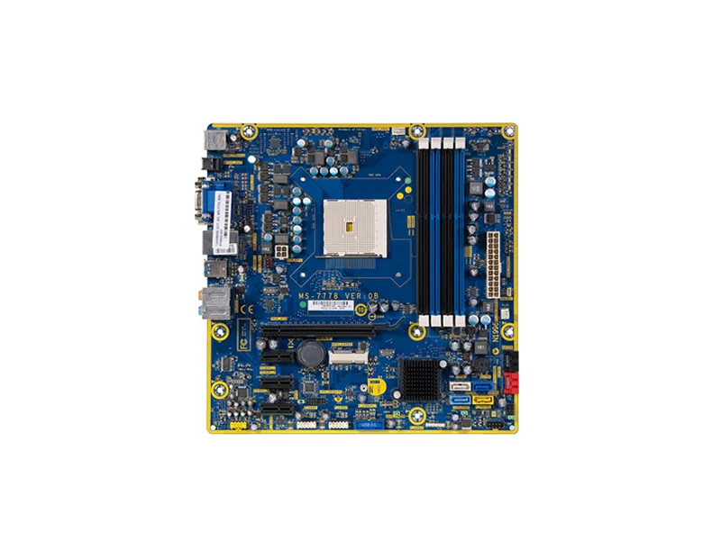 MS7778 MSI Socket FM2 AMD A75 FCH Chipset MicroATX System Board