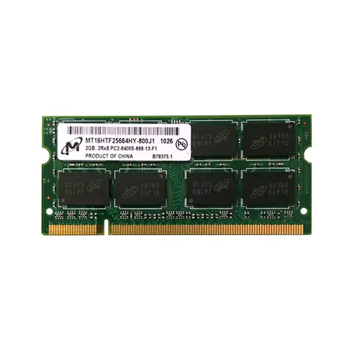 MT16HTF25664HY-800J1 - Micron Technology 2GB DDR2-800MHz PC2-6400 non…