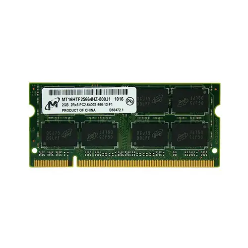MT16HTF25664HZ-800J1 - Micron 2GB DDR2-800MHz PC2-6400 non-ECC Unbuff…