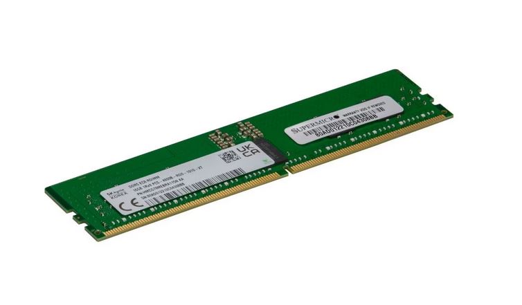 Octa Flash Memory Module MTA144ASQ16G72PSZ-2S6 - Micron 128GB PC4-21300 DDR4-2666MHz ECC ...