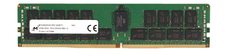 MTA18ASF4G72PDZ-3G2F1TI - Micron 32GB DDR4-3200MHz PC4-25600 ECC