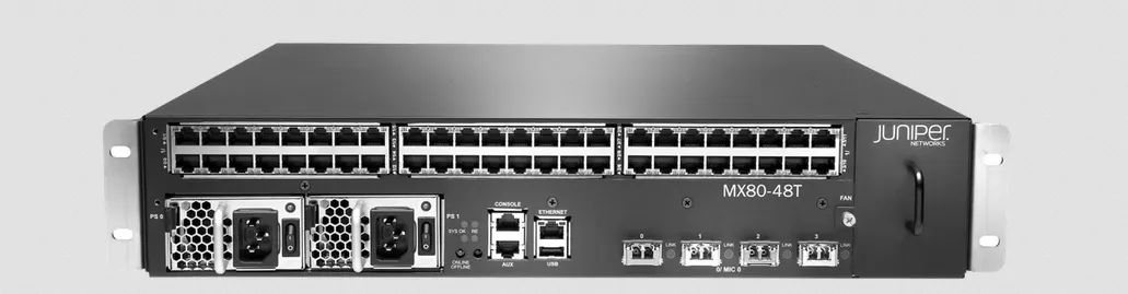 MX80-48T-DC - Juniper MX80 Universal Edge Router