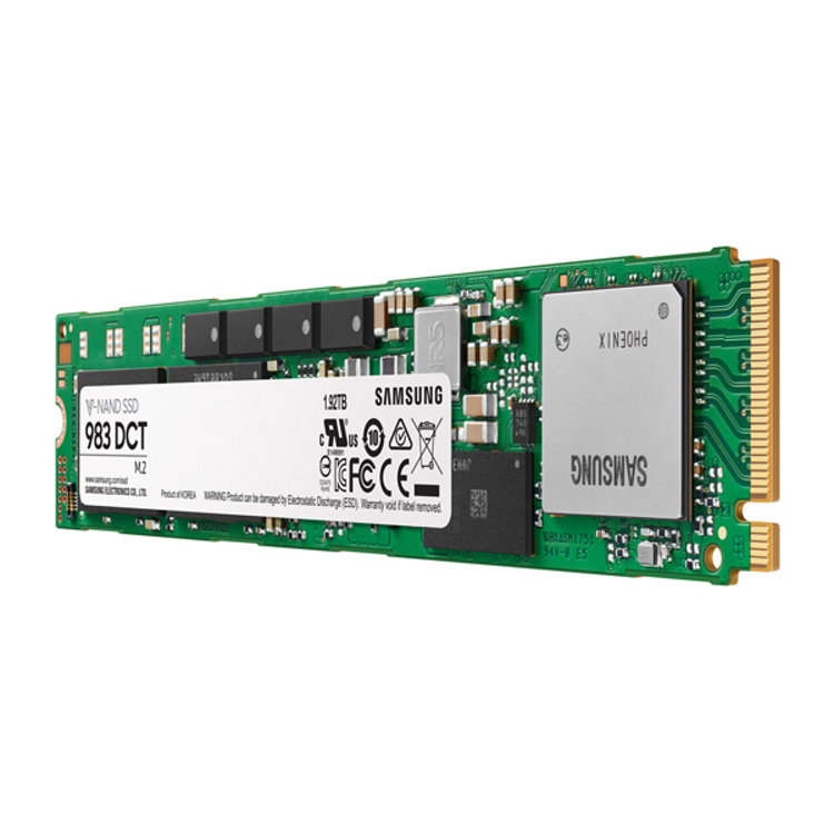 MZ-1LB1T9NE - Samsung 983 DCT 1.9TB NVMe M.2 2210 Enterprise Solid St…
