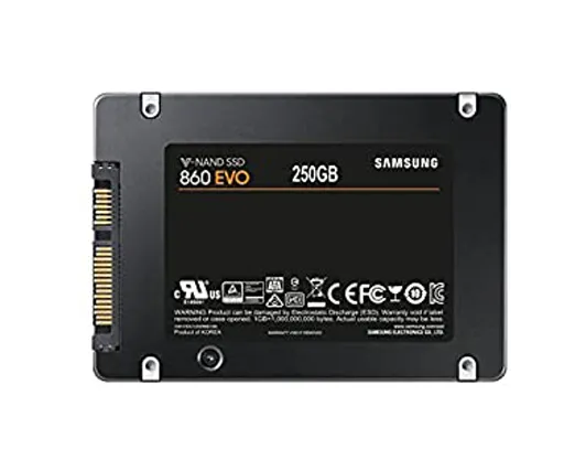 MZ-76E250BW - Samsung 860 EVO Series 250GB Multi-Level Cell (MLC) SAT…