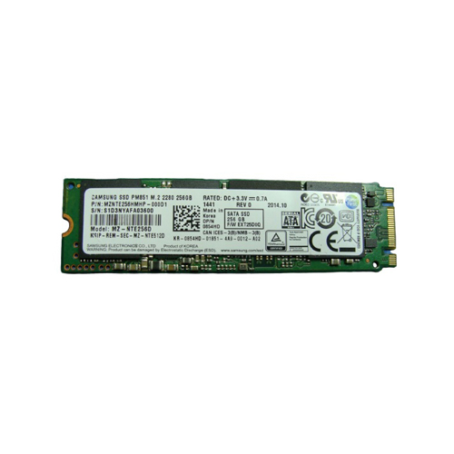 MZ-NTE256D - Samsung PM851 Series 256GB Triple-Level Cell SATA 6Gb/s M ...