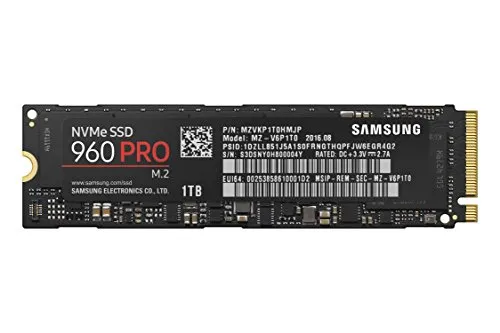 MZ-V6P1T0 - Samsung 960 PRO 1TB Multi-Level Cell PCI Express (NVMe) M…