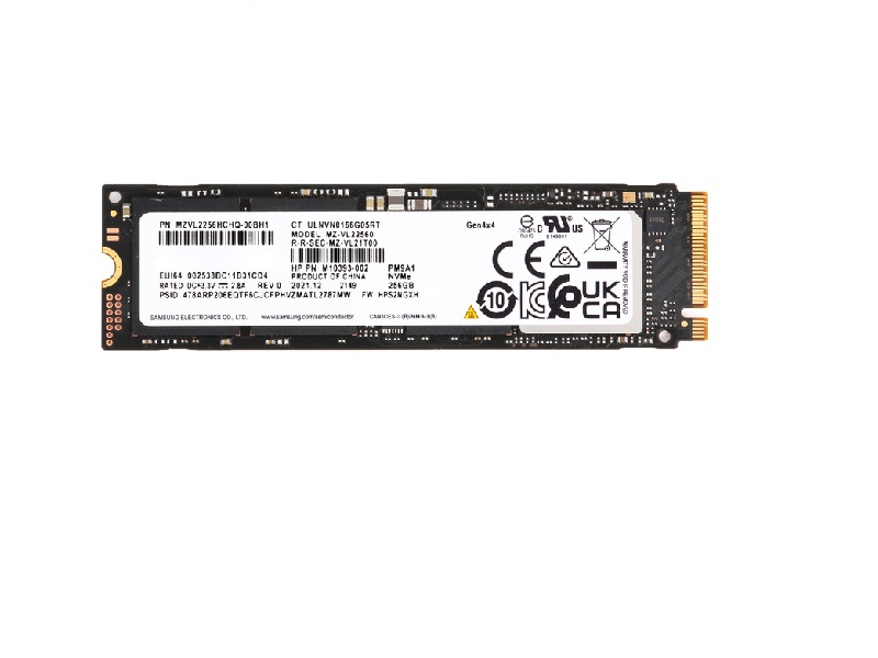 MZ-VL22560 - Samsung PM9A1 Series 256GB PCI Express NVMe 4.0 x4 M