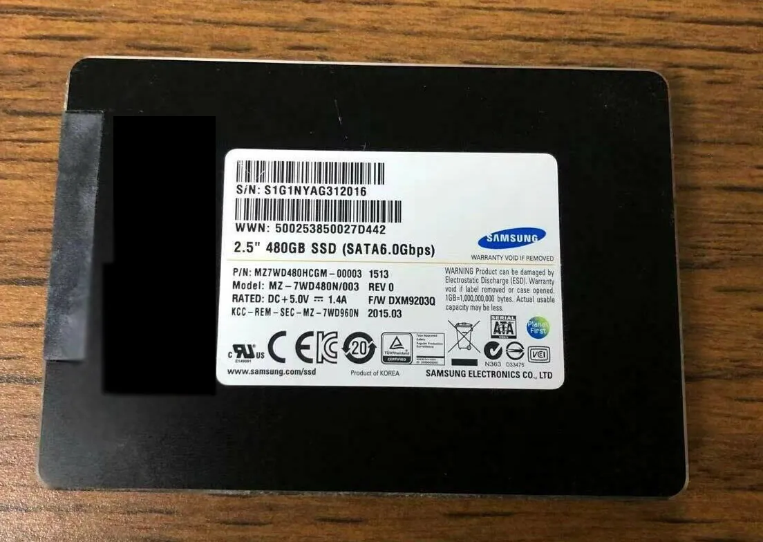 MZ7WD480HCGM - Samsung Enterprise SM843T 480GB Multi-Level Cell SATA …