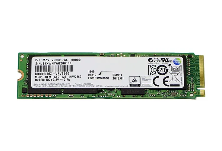 MZVPV256HDGL-00000 - Samsung SM951 Series 256GB Multi-Level Cell (MLC…